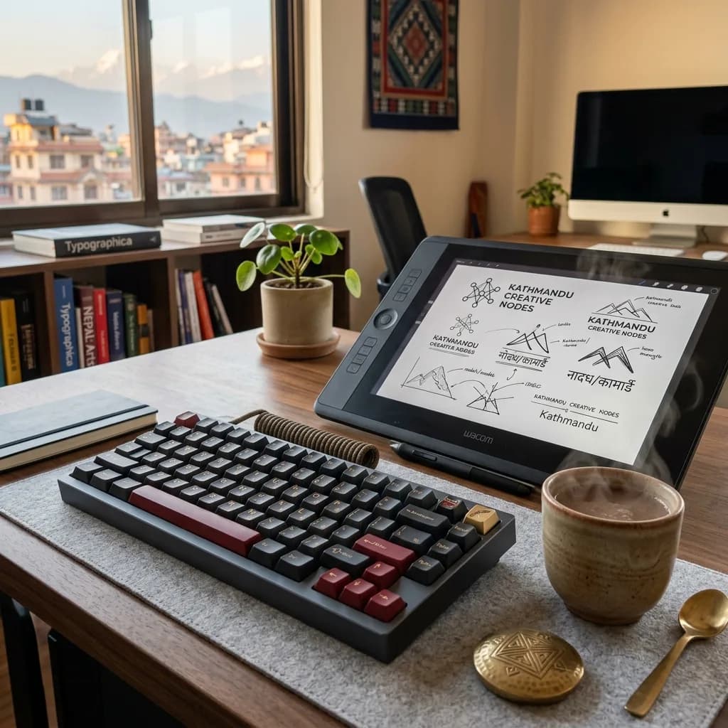 GrowNexus creative studio in Kathmandu, Nepal - studio 2