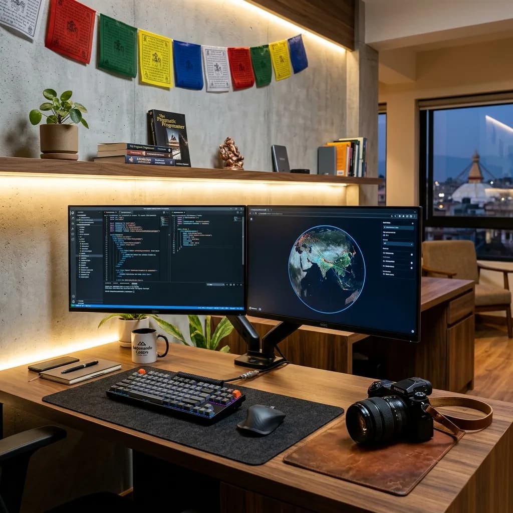 GrowNexus creative studio in Kathmandu, Nepal - studio 4
