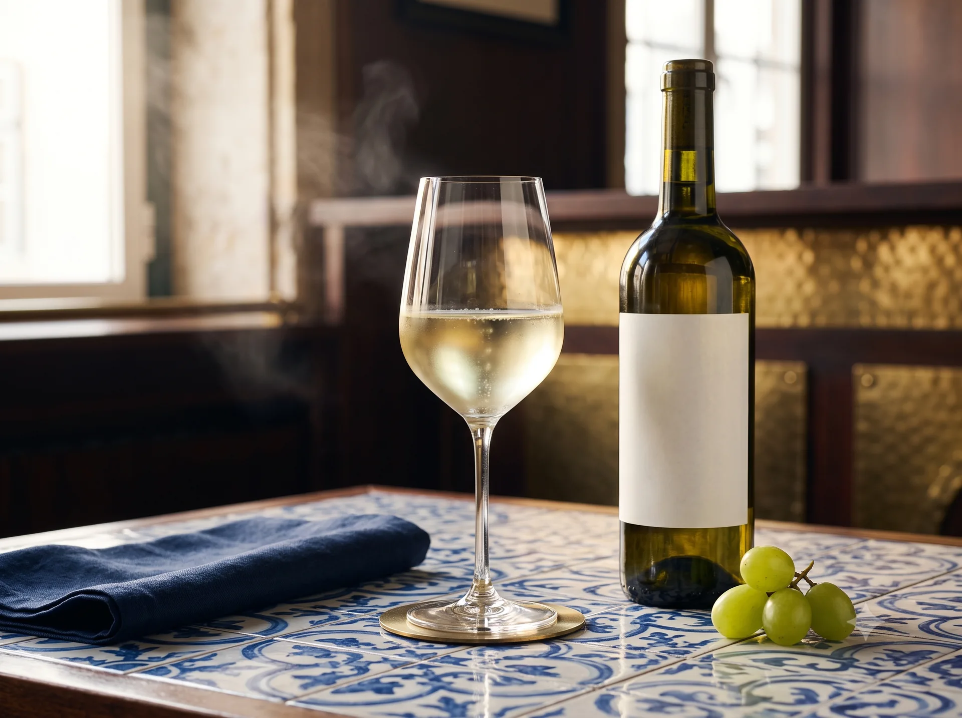 Portuguese wine selected for the Aradhana drinks list